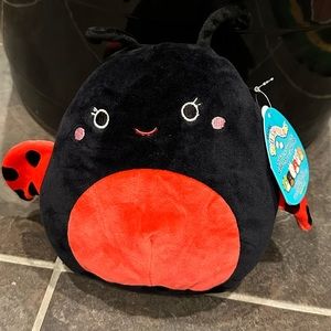 Squishmallow Trudy Ladybug 8” Inch NEW